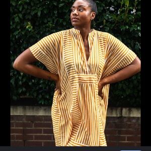 Emerson Fry short kaftan. In the yellow/gold colorway. One size. Super comfy!